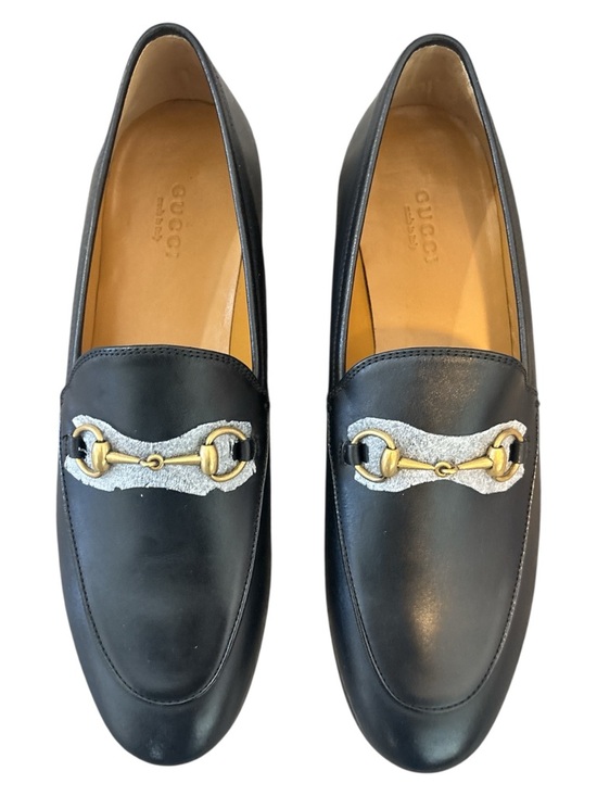 Gucci Shoes - GUCCI NIB Horsebit Leather Loafers in Black Size 39
